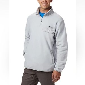 Columbia Sportswear Men's Harborside™ II Fleece Pullover, Cool Grey [ S]